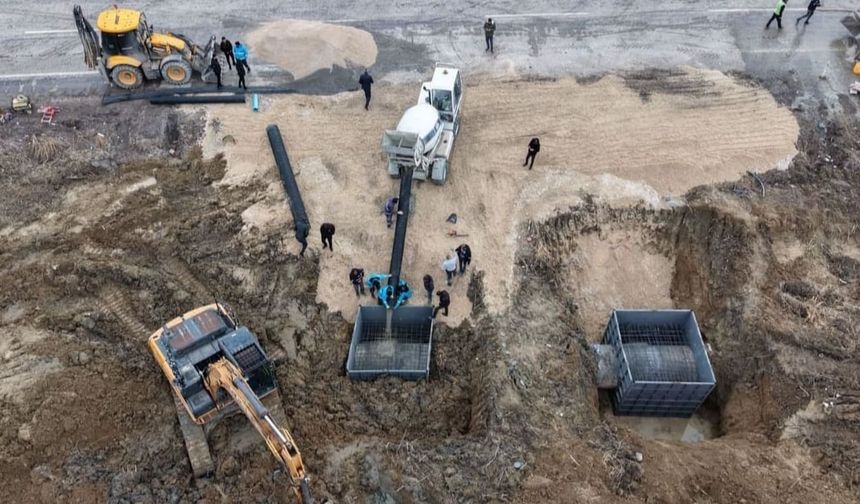 Van'da su arızası giderildi