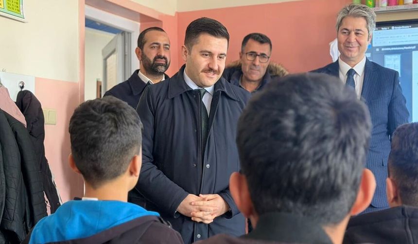 Kaymakam Bulut’tan Tepedam İlkokulu’na ziyaret