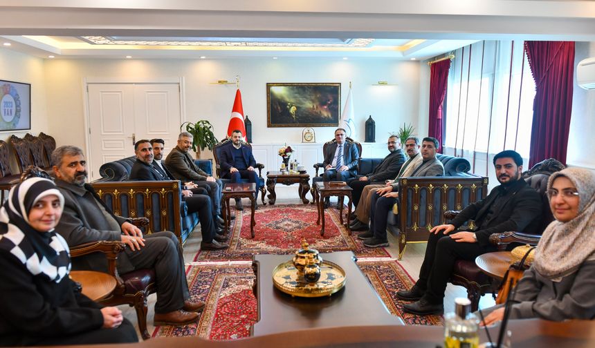 Vali Ozan Balcı, ÖNDER heyetini makamında ağırladı