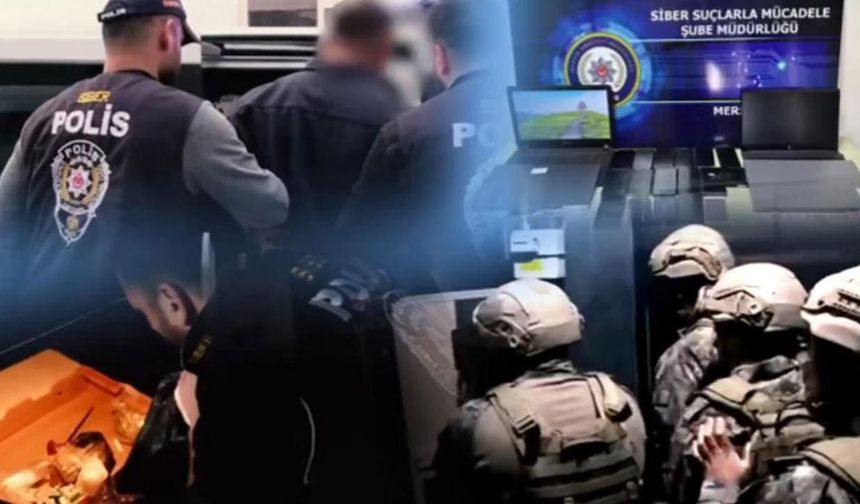 Van dahil 28 ilde siber suç operasyonu: 324 şüpheli yakalandı