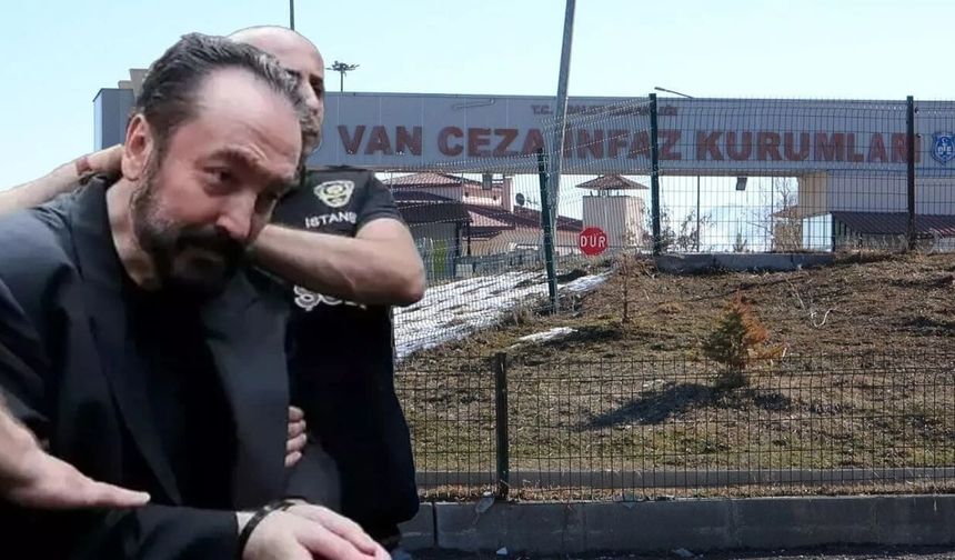 Van'da cezaevinde bulunan Adnan Oktar’a ilişkin çarpıcı detay!