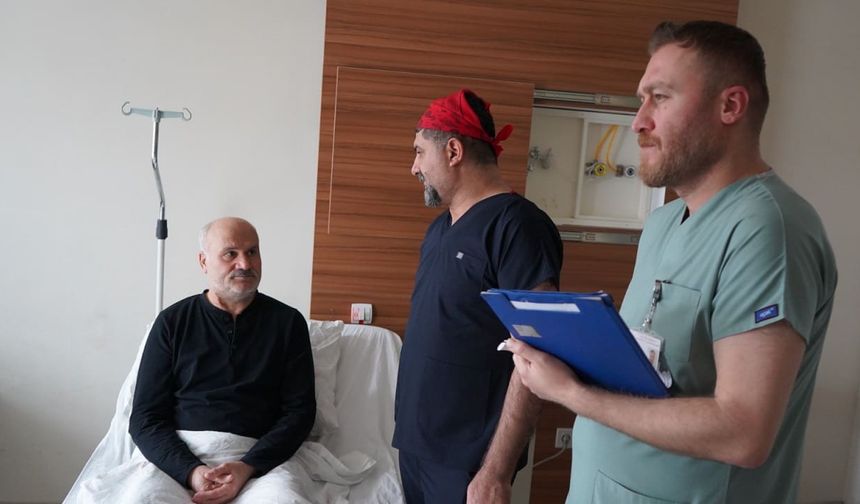 Van’da glomus tümörüne yakalanan hasta sağlığına kavuştu