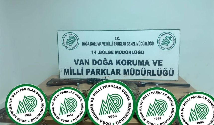 Van'da kaçak avcıya ağır fatura: 17 keklik için 87 bin TL ceza