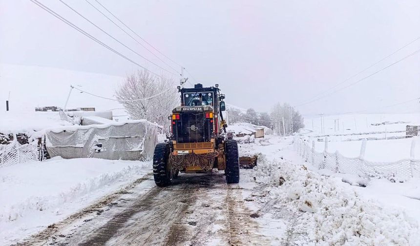 Van’da kapalı yol sayısı belli oldu!