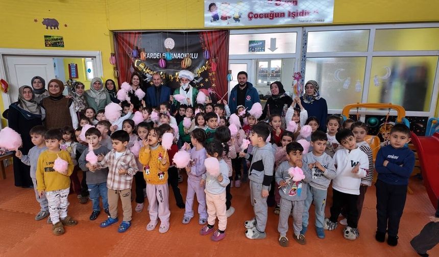 Van’da Ramazan sevinci anaokullarına taştı