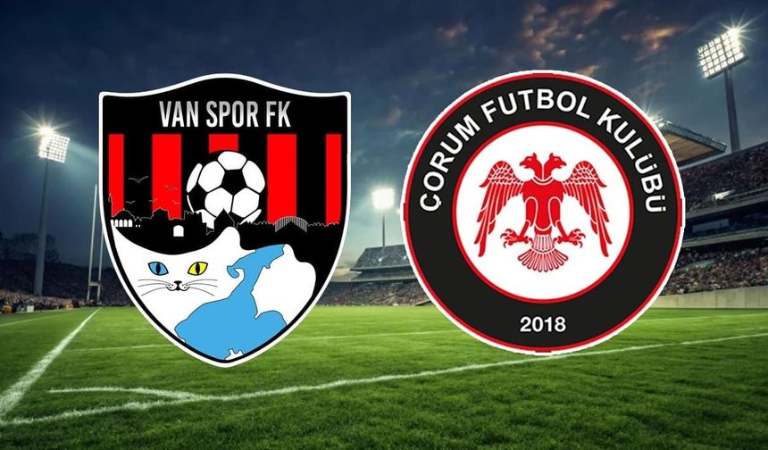 Vanspor’un Çorum FK maçı onbiri belli oldu! 2 yıldız isim yok