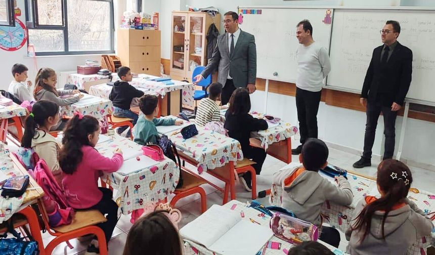 Edremit’te eğitim kurumlarına yerinde inceleme