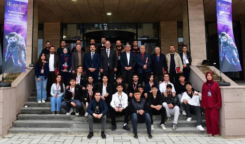 Genç uzaylılar Van YYÜ’de buluştu