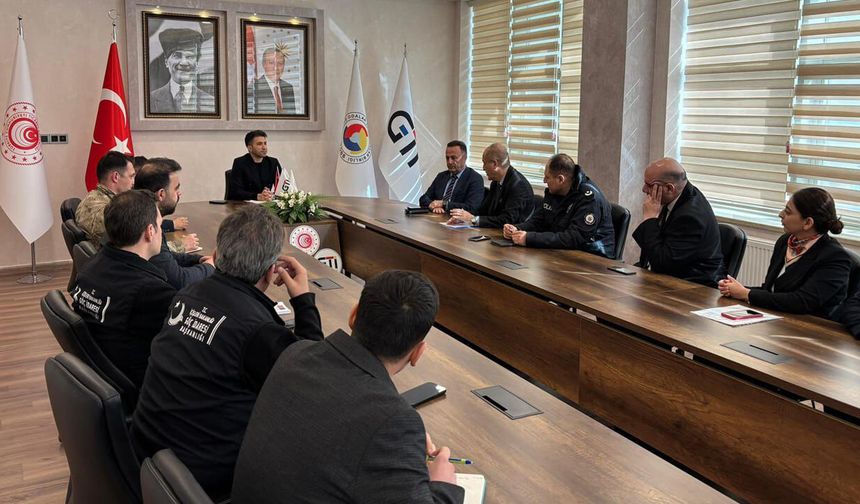 Kapıköy Sınır Kapısı’nda güvenlik komisyonu toplantısı gerçekleştirildi