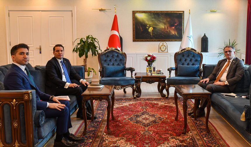 Saray Kaymakamı’ndan Vali Balcı’ya ziyaret