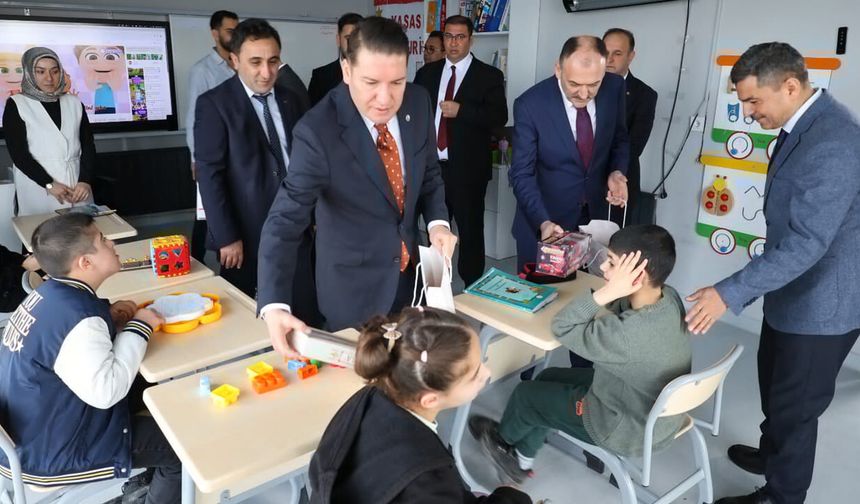 Valilik Özel Eğitim Uygulama Okulu’na ziyaret