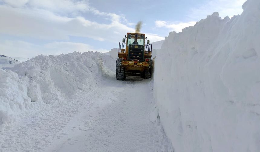Van genelinde kapalı yol sayısı açıklandı