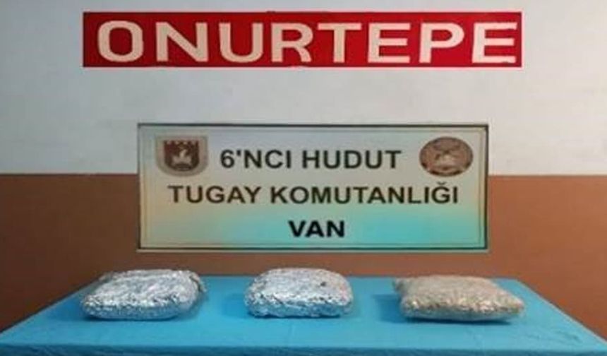 Van hudut hattında zehir tacirlerine geçit yok