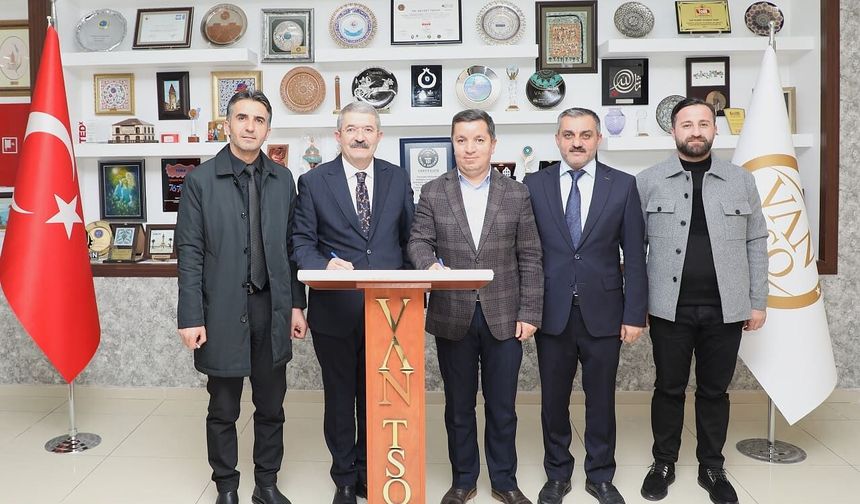 Van TSO ile Van Teknokent Koleji arasında işbirliği protokolü imzaladı