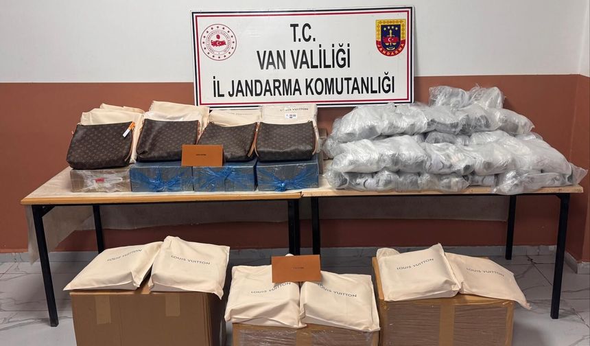 Van’da 3 milyon 460 bin TL değerinde kaçak ürün ele geçirildi!