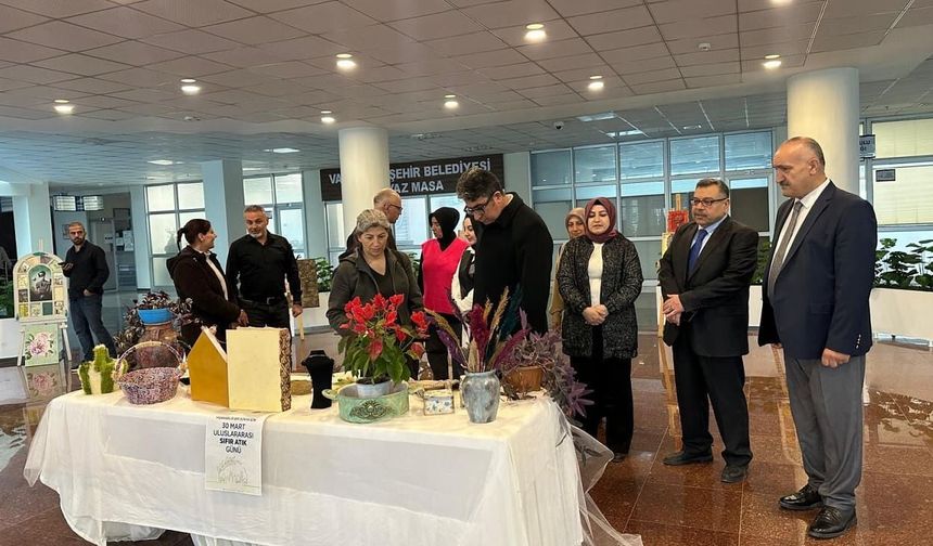 Van’da atıklar sanata dönüştü