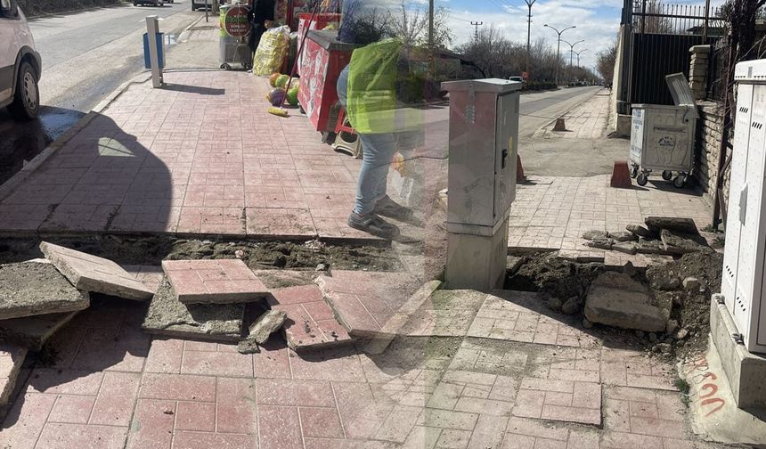 Van’da İskele Caddesi’nin durumu tepki çekiyor