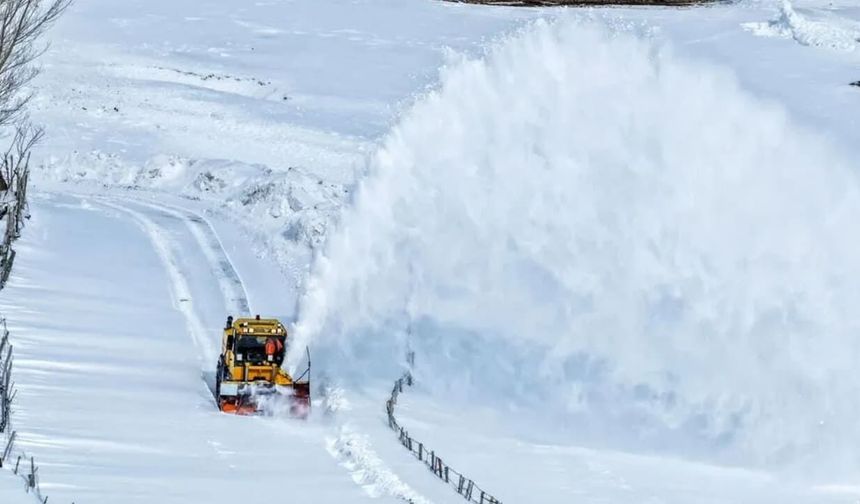 Van’da Mart ayında 20 mahalle yolu ulaşıma kapandı