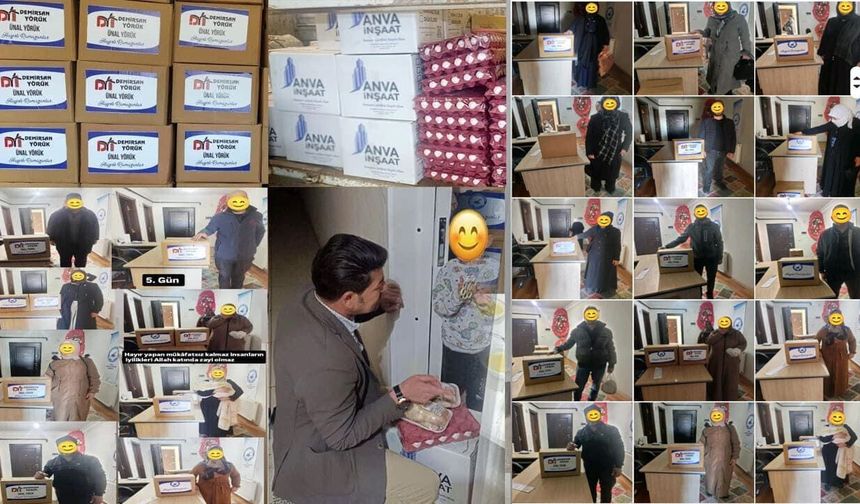 Van’da Ramazan dayanışması: 510 aileye gıda kolisi ulaştırıldı