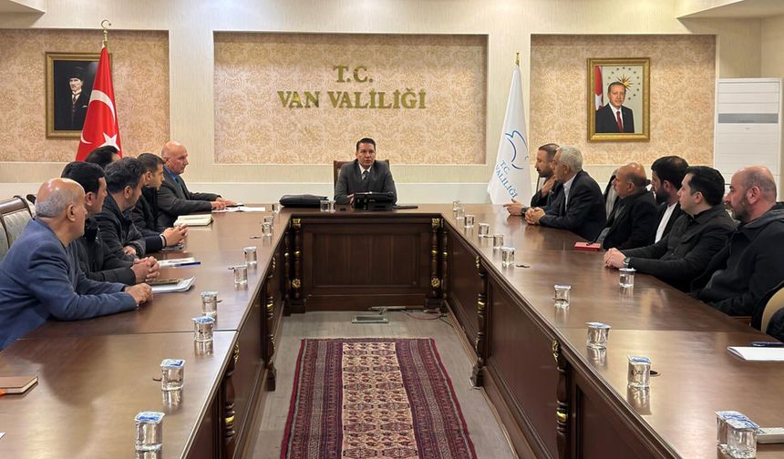 Van’da yatırımlar masaya yatırıldı