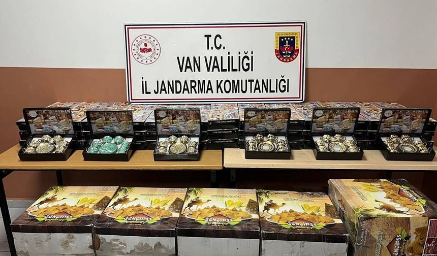 Van’ın Başkale, Saray ve Gürpınar’da gümrük kaçağı malzeme ele geçirildi
