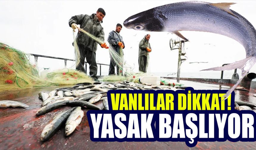 Vanlılar dikkat! Yasak başlıyor