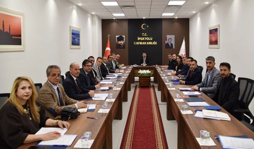 İpekyolu’nda eğitim güvenliği görüşüldü