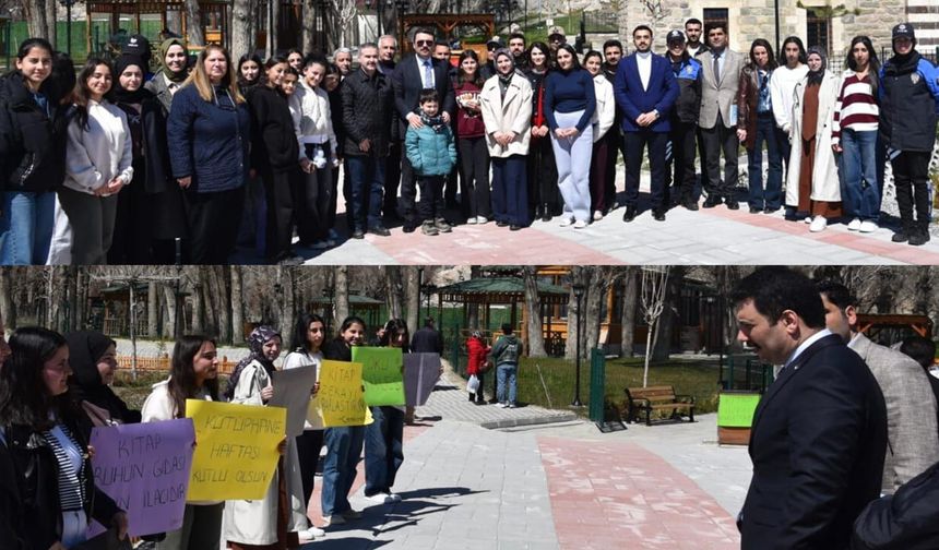 İpekyolu’nda kütüphane haftası coşkusu