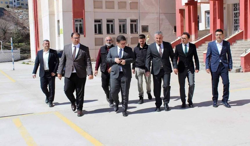 Kaymakam Özdemir’den eğitim kurumlarına ziyaret