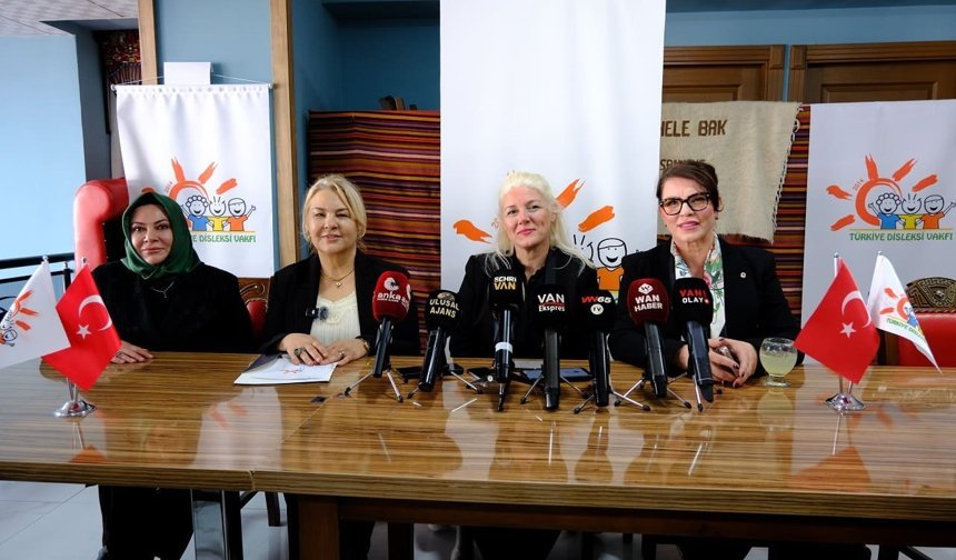 Türkiye Disleksi Vakfı’nın ilk şubesi Van’da açıldı