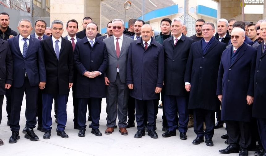 Van Kapıköy Sınır Kapısı’na üst düzey ziyaret
