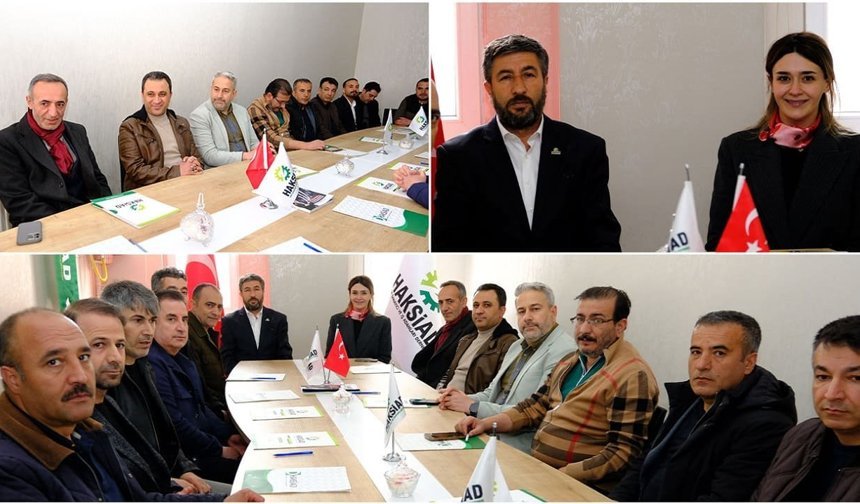 Van TSO Başkan Adayı İrem Bayram’dan HAKSİAD’a ziyaret