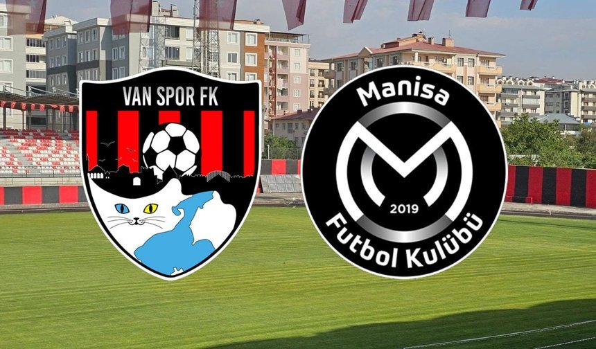 Vanspor- Manisa maçının hakemleri belli oldu