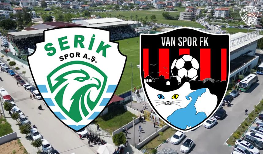 Vanspor, Serikspor’un konuğu! Maçın hakemleri açıklandı