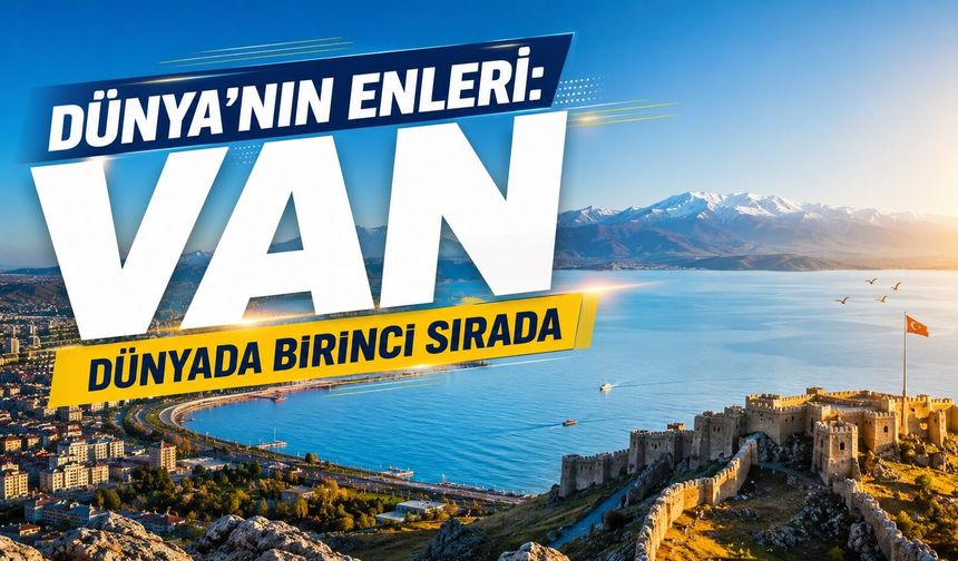 Dünya’nın enleri: Van dünyada birinci sırada