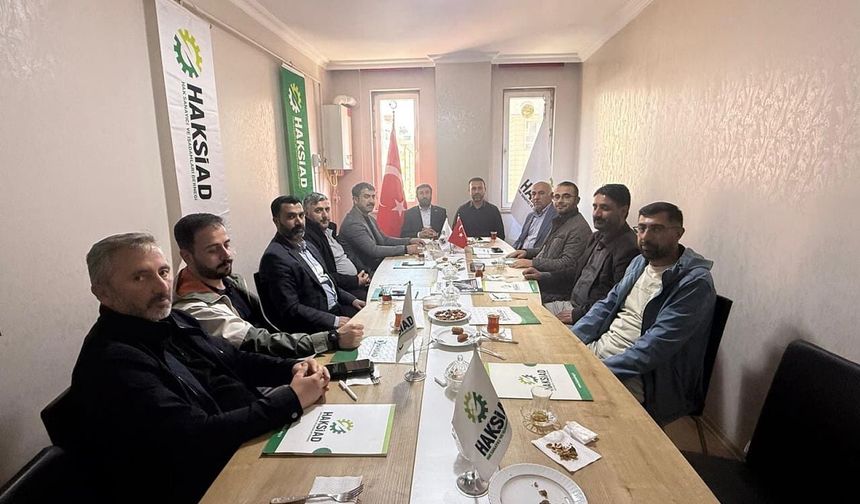 ERİAD Hollanda Şube Başkanı Buzoba’dan HAKSİAD Van Şubesi’ne ziyaret