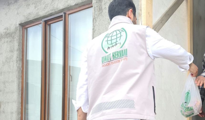 Muradiye’de ihtiyaç sahiplerine kurban eti dağıtıldı