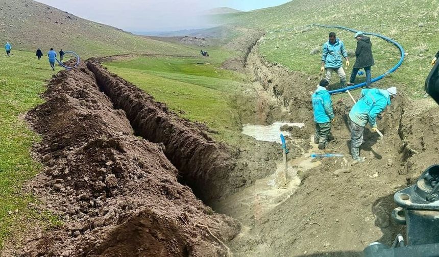 Özalp’ta içme suyu altyapısı güçlendirildi