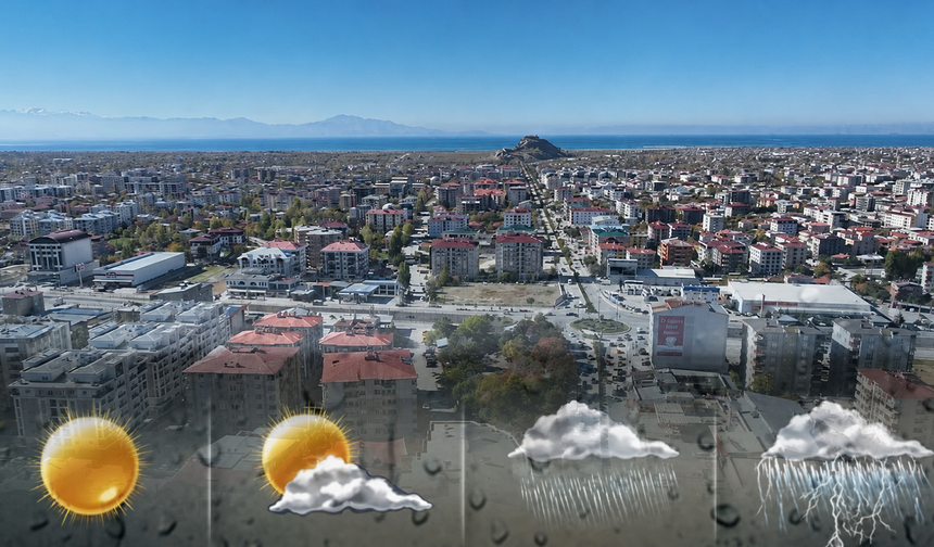 Van’da bu hafta hava nasıl olacak! Gün gün tahminler..