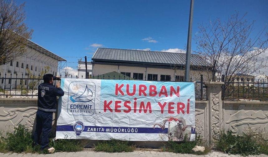Van'da kurban kesim yerleri netleşti! Edremit, İpekyolu ve Tuşba’da bu alanlar kullanılacak…