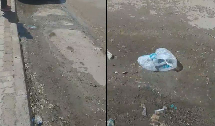 Van’da tonlarca içme suyu günlerdir boşa akıyor!