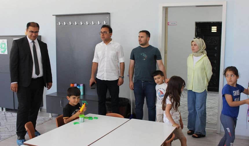 Müdür Nurses'ten Anafartalar Anaokulu'na ziyaret