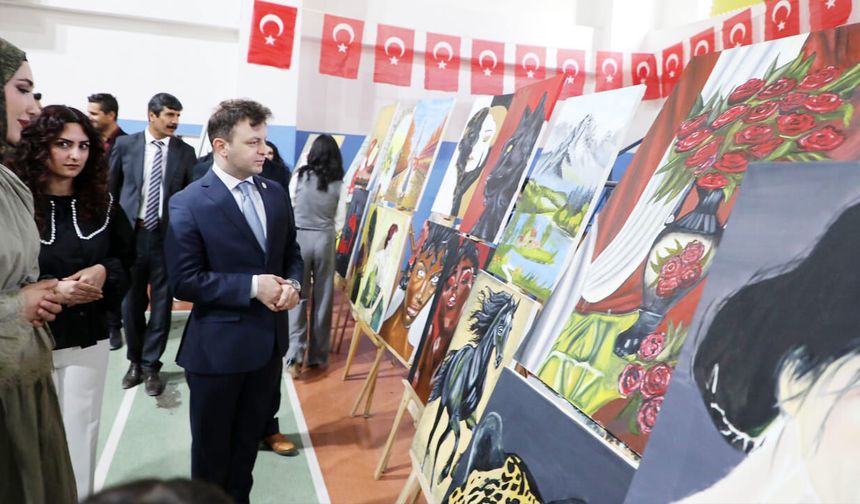 Başkale’de Hayat Boyu Öğrenme Haftası Sergisi açıldı