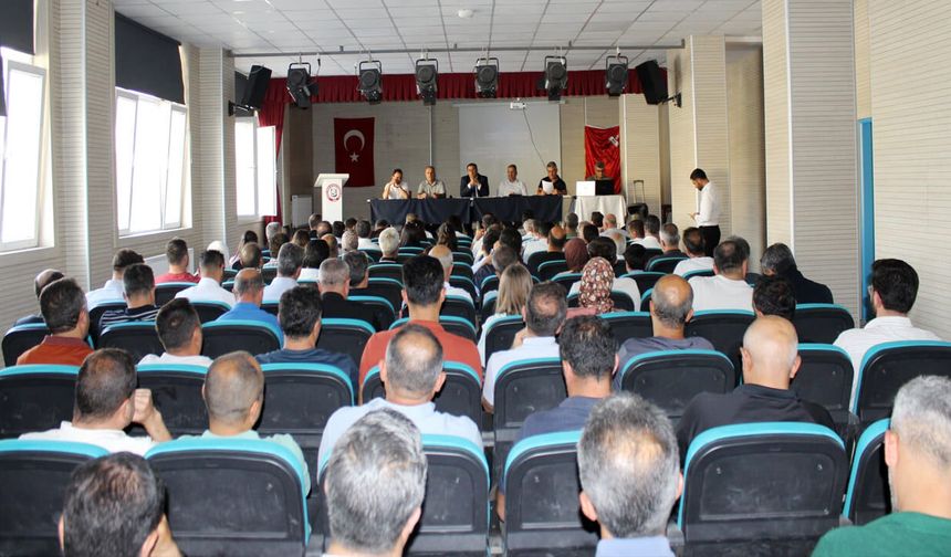 Edremit’te sene sonu toplantısı gerçekleştirildi