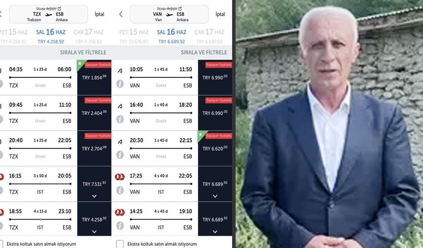 Gürgör’den uçak bileti fiyatlarına tepki: Çifte standart son bulmalı