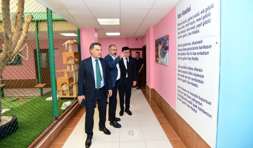 Azerbaycan heyetinden Van YYÜ'ye ziyaret