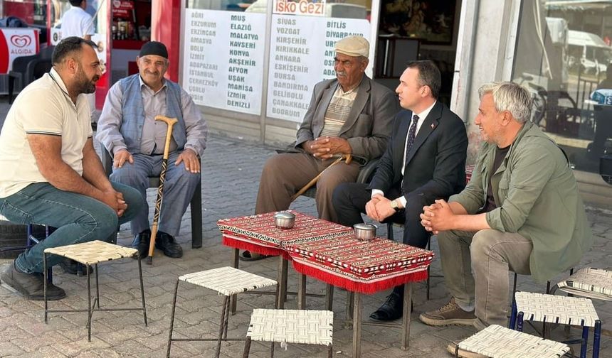 Kaymakam Bakan’dan Çaldıran esnafına ziyaret