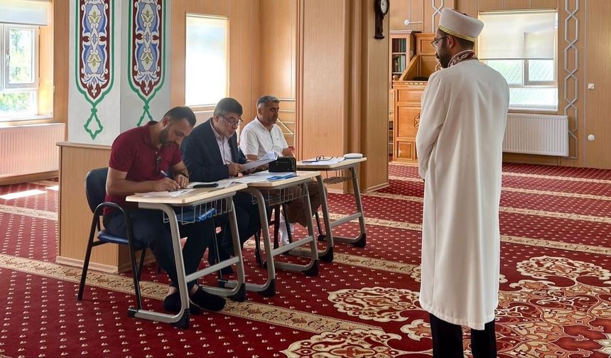 İpekyolu’nda din görevlileri arasında ezan ve hutbe yarışması