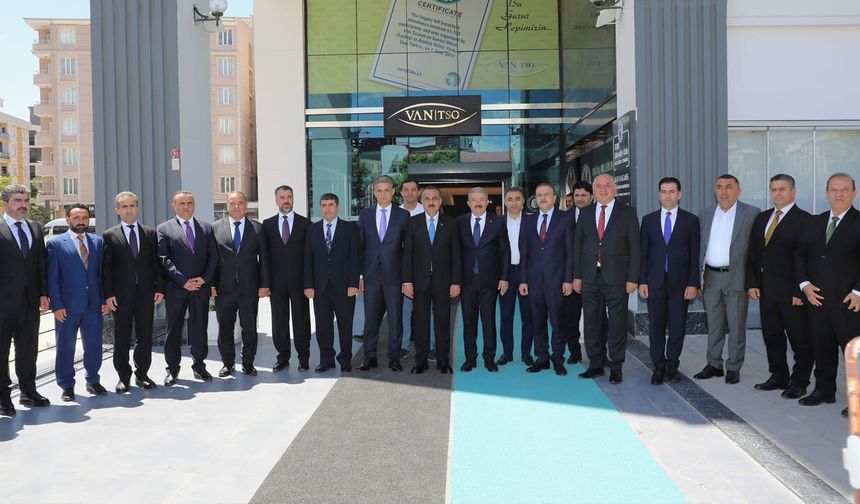 Irak Kürdistan Bölgesi heyetinden Van TSO'ya ziyaret