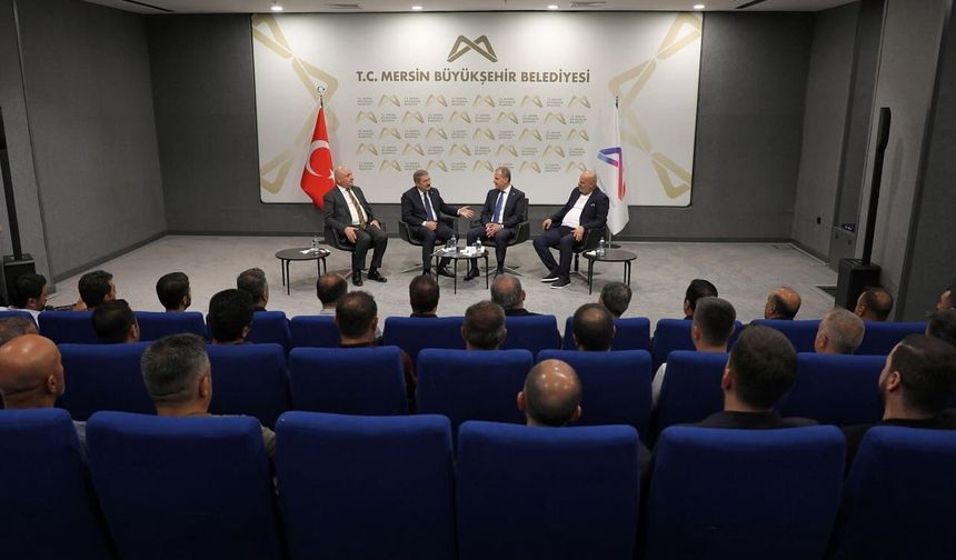 Van TSO’dan Mersin Büyükşehir Belediyesi'ne ziyaret
